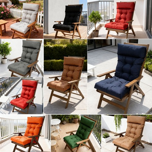 Garden high back chair cushion - back,