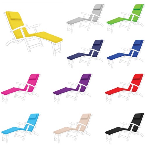 Outdoor steamer chair cushion - outdoor,