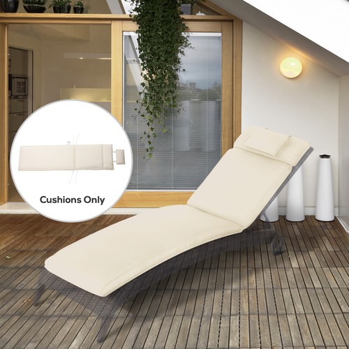 Garden sun lounger cushion - garden,