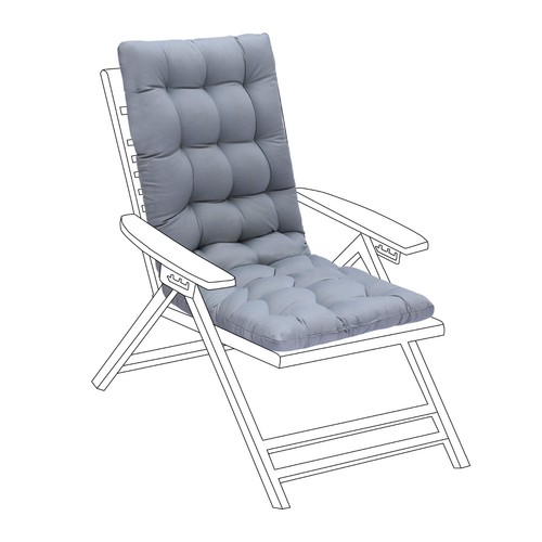 High back garden - high, cushion