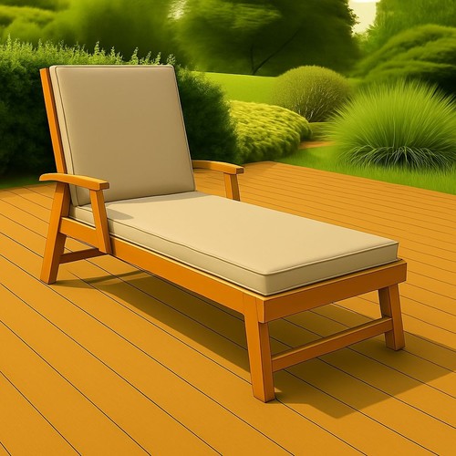 Waterproof sun lounger - lounger, foam