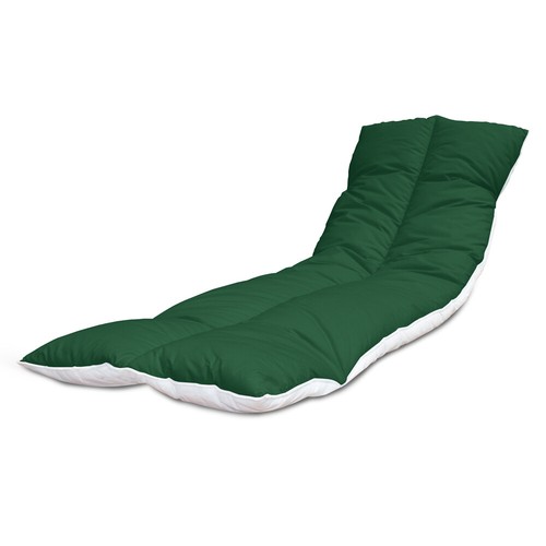 Padded sun lounger cushion - lounger,