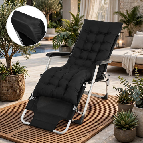 Thick 160x50cm sun lounger - 160x50cm,
